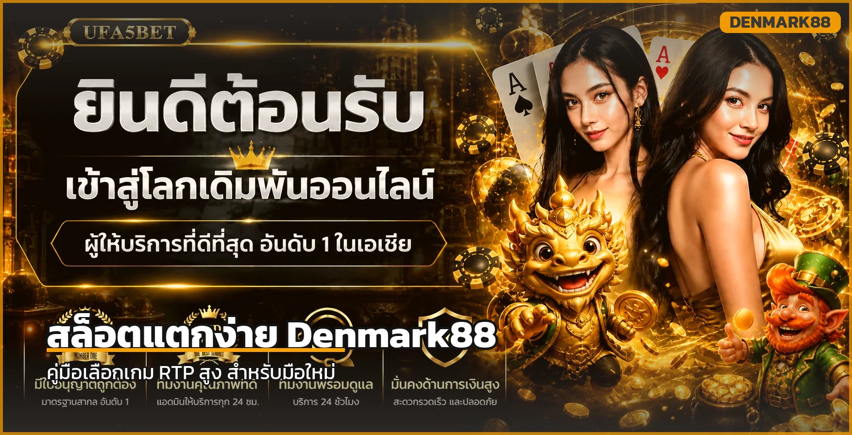 Denmark88 สล็อตแตกง่าย RTP สูง คู่มือเลือกเกม 2026